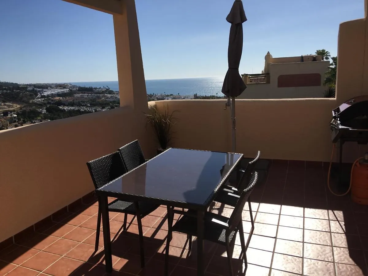 Apartment Penthouse, Sea Views, Roof Terrace, Communal Pool Mijas